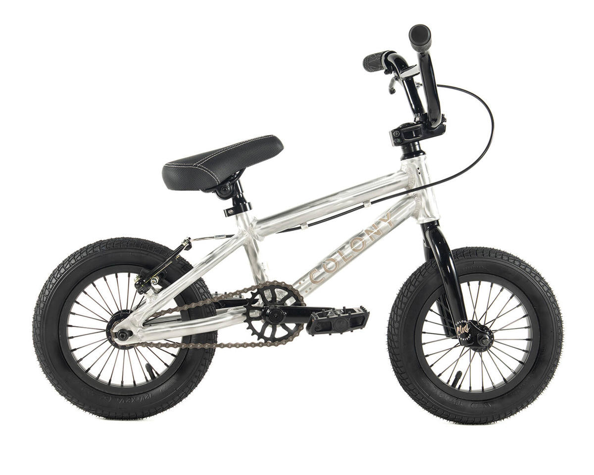 Colony Horizon 12" Complete BMX Bike - Clear Polished by Skates USA