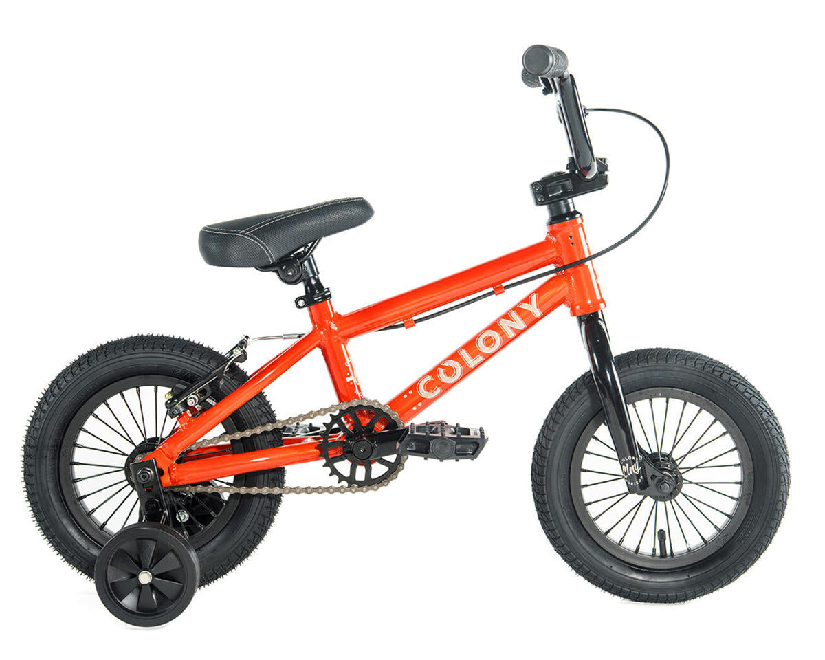 Colony Horizon 12" Complete BMX Bike - Clear Orange by Skates USA