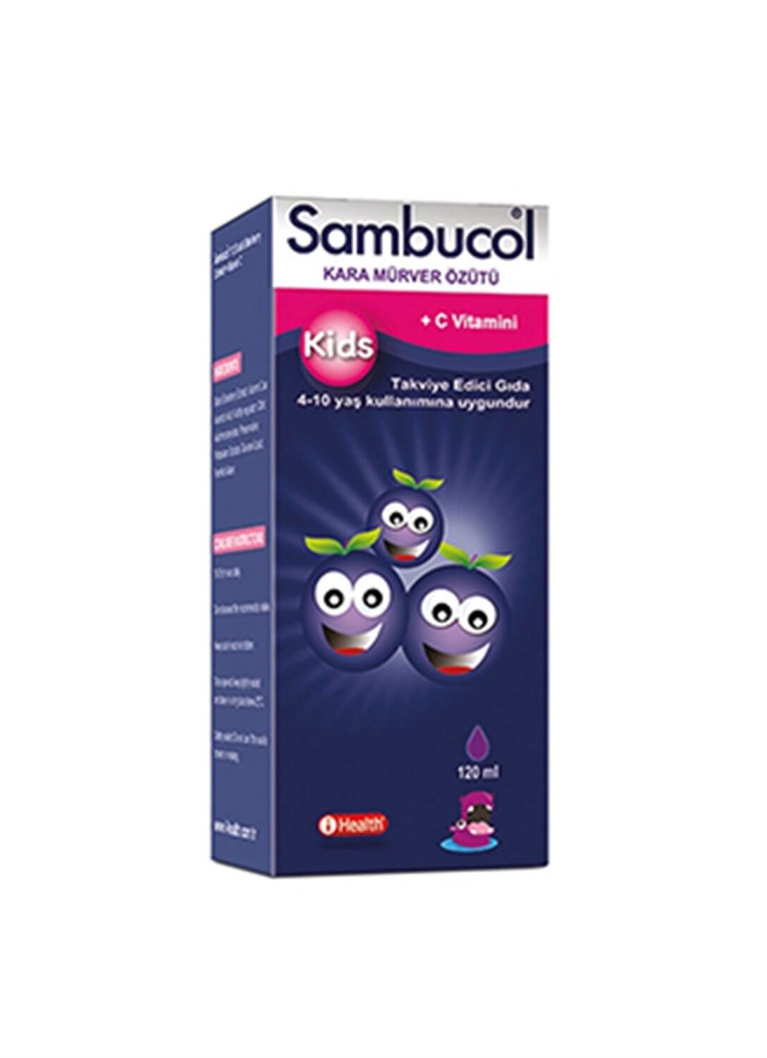 Sambucol Kids Elderberry Syrup - Supports Immune System Health for Children - 4.06 fl oz (120 ml)