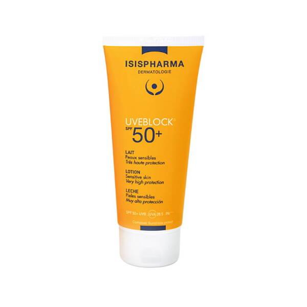 Isis Pharma Uveblock Hydra Lotion SPF 50+ - Non-Greasy, Moisturizing Sunscreen for the Whole Family