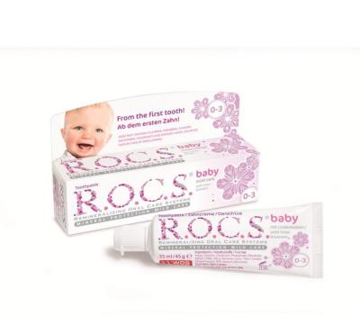 ROCS Baby 0-3 Years Toothpaste 35 ml / Linden Extract