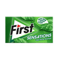 First Sensations Green Mint Flavored Chewing Gum 27g - Refreshing Breath Freshener