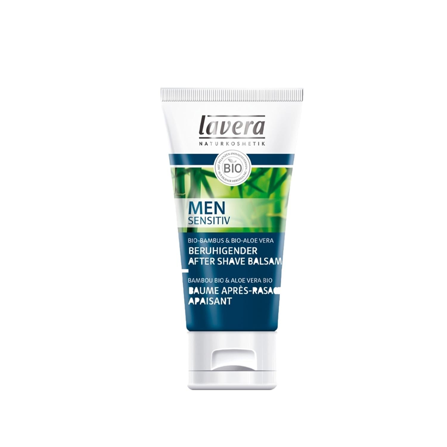 Lavera Men Sensitiv Organic After Shave Balm - Soothe & Moisturize Sensitive Skin, 1.69 fl oz