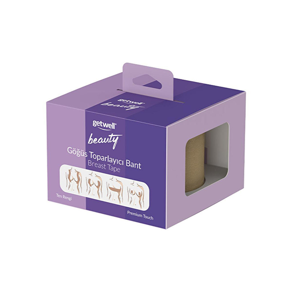 Getwell Breast Lift Tape: Hypoallergenic Boob Tape for Strapless Support & Shaping | Adhesive Body & Fashion Tape