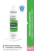 Vichy Dercos Anti-Dandruff Shampoo for Sensitive Scalps - Gentle, Effective Treatment - 200ml
