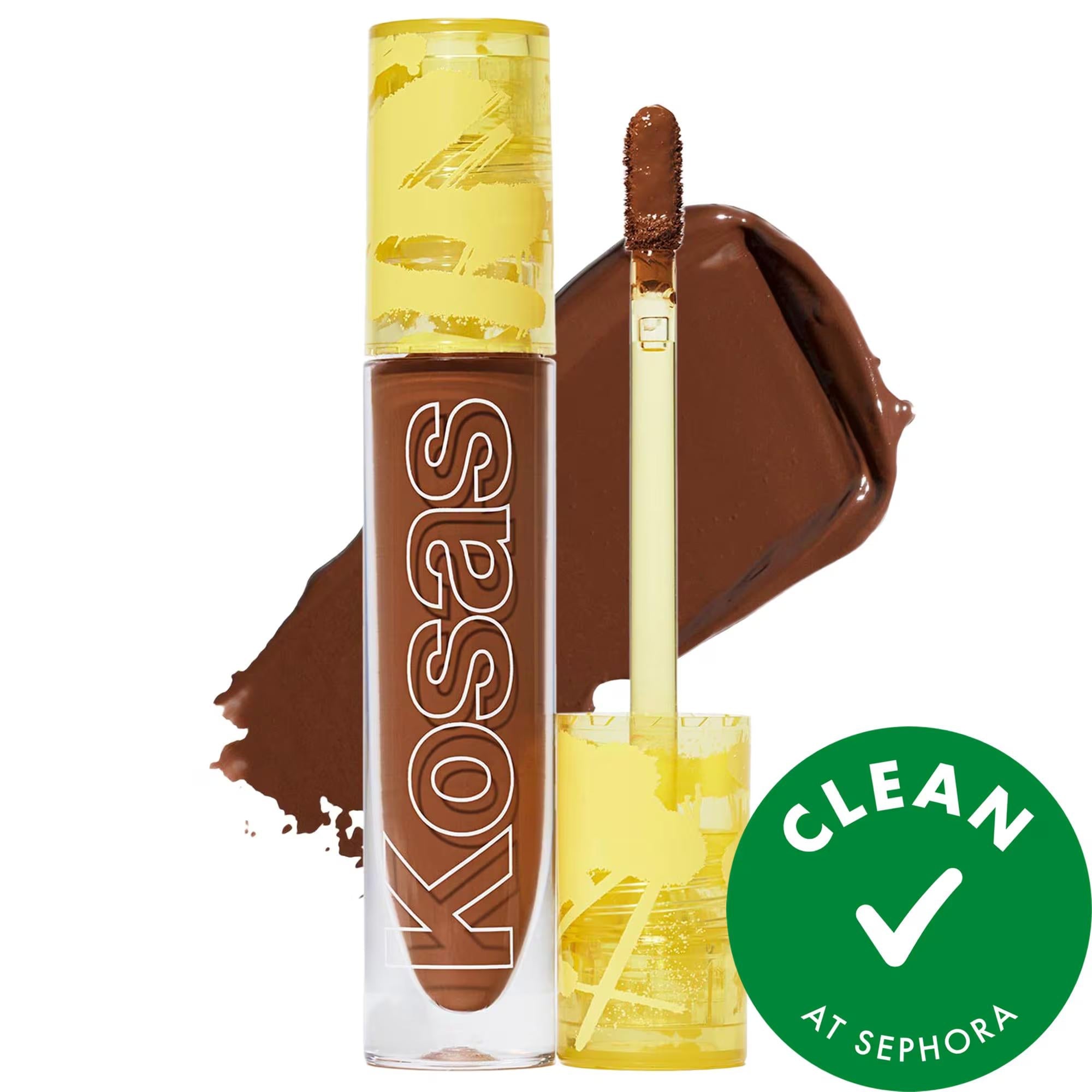 Revealer Creamy Brightening Concealer: Caffeine & Hyaluronic Acid - Vegan, Cruelty-Free - Conceals Dark Circles, Blemishes, For Sensitive Skin