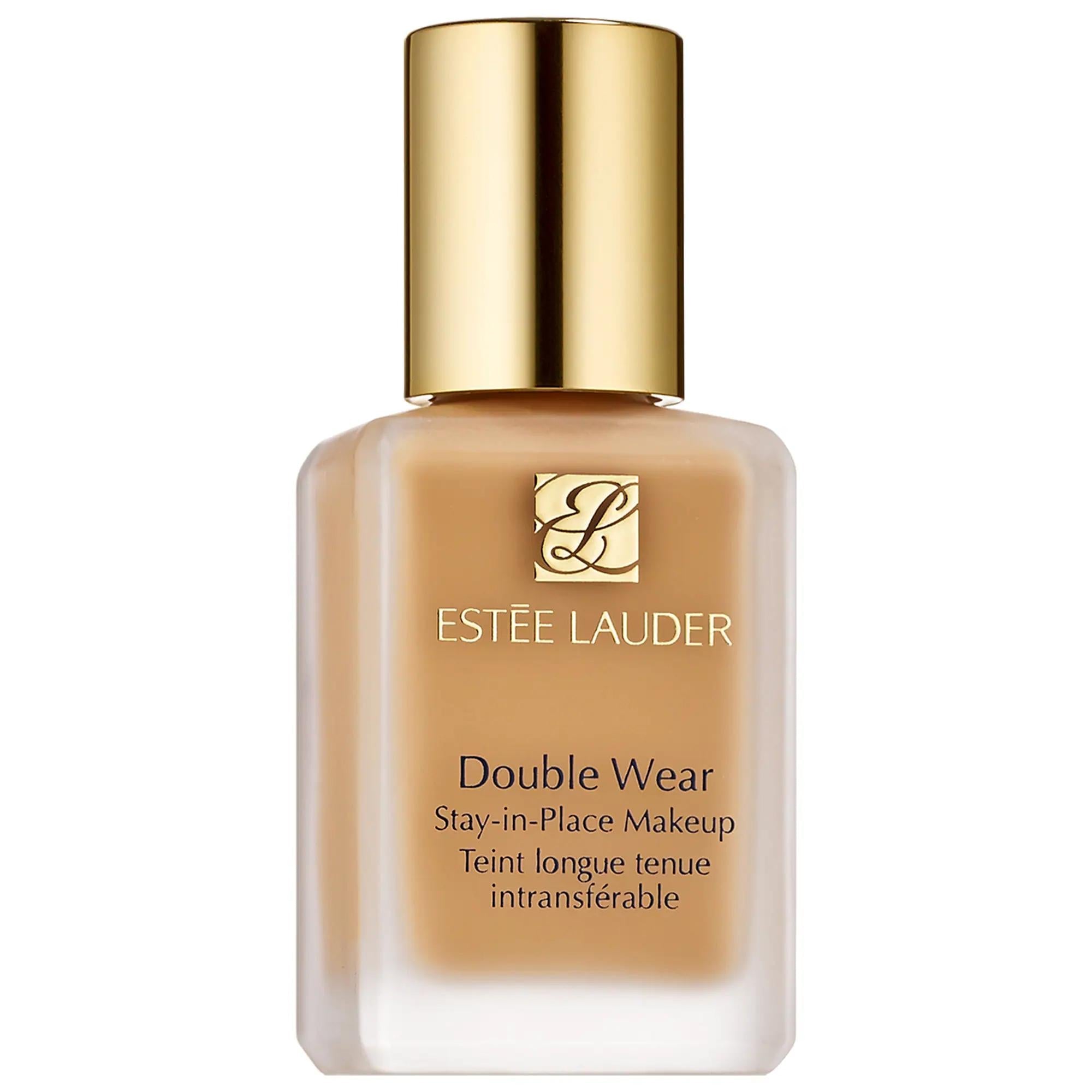 EstŽe Lauder Double Wear: 24-Hour Longwear Liquid Foundation - Full Coverage, Matte Finish, Oil-Free for Oily Skin - Fragrance-Free Formula