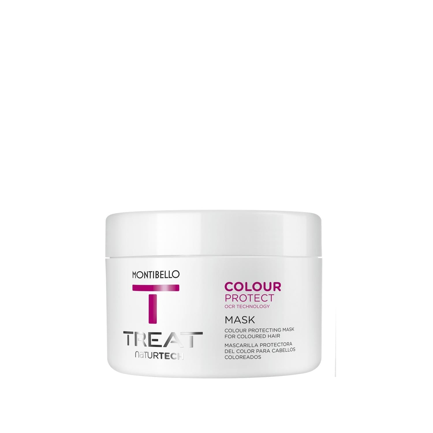 Montibello Hair Care Mask - Color Protect, Natural Ingredients, 200ml for Vibrant Color-Treated Hair