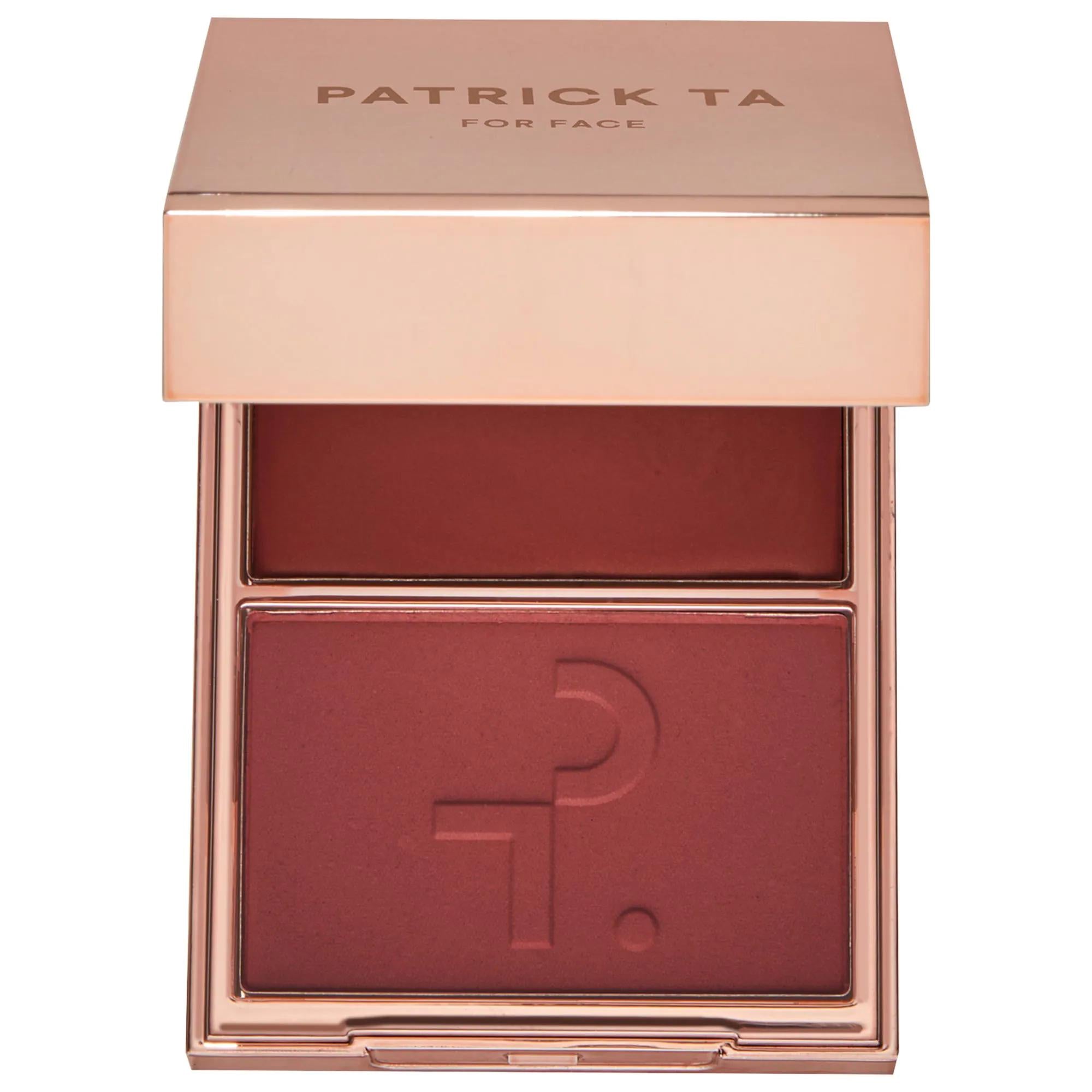 Major Headlines Double-Take Crème & Powder Blush Duo - Cruelty-Free, Gluten-Free Makeup Blush for Radiant Glow