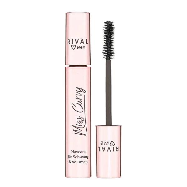 Rival Loves Me Maskara Miss Curvy No.01 Mascara - 13 ml, Enhances Eyelashes, Dramatic Eye Effect
