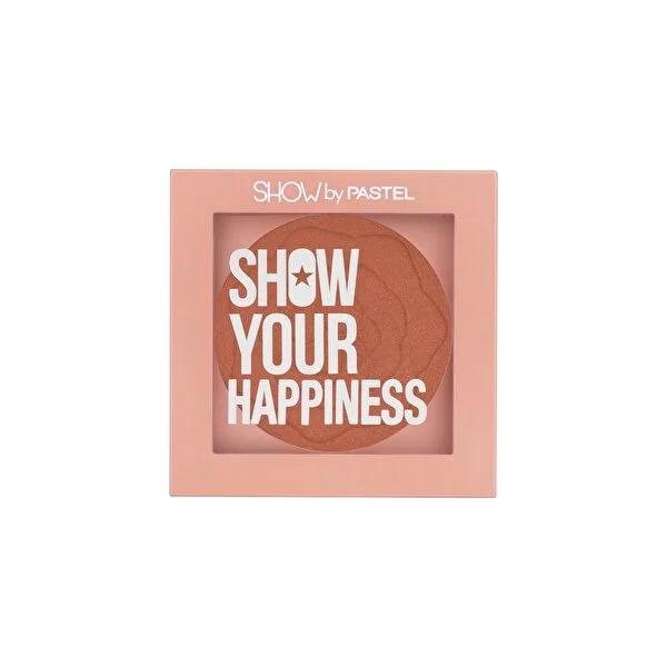 Show By Pastel Blush: Show Your Happiness 204 - Vegan, Cruelty-Free, Long-Lasting & Highly Pigmented for a Youthful Glow