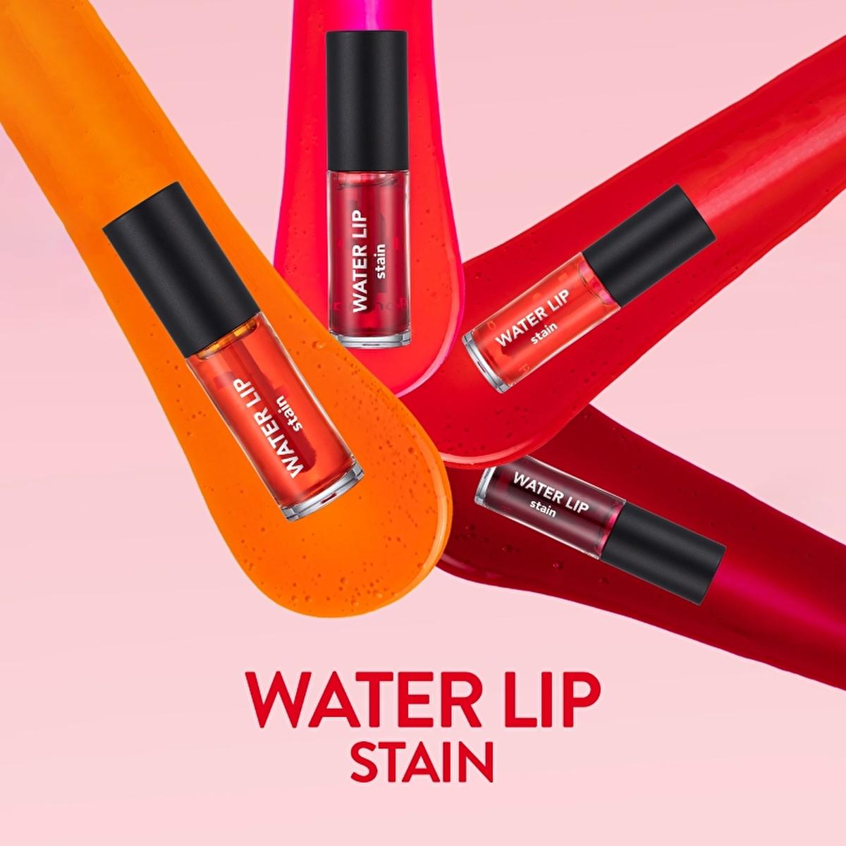 Flormar Water Lip Stain - Long-Lasting Matte Lip and Cheek Tint for Vibrant Color