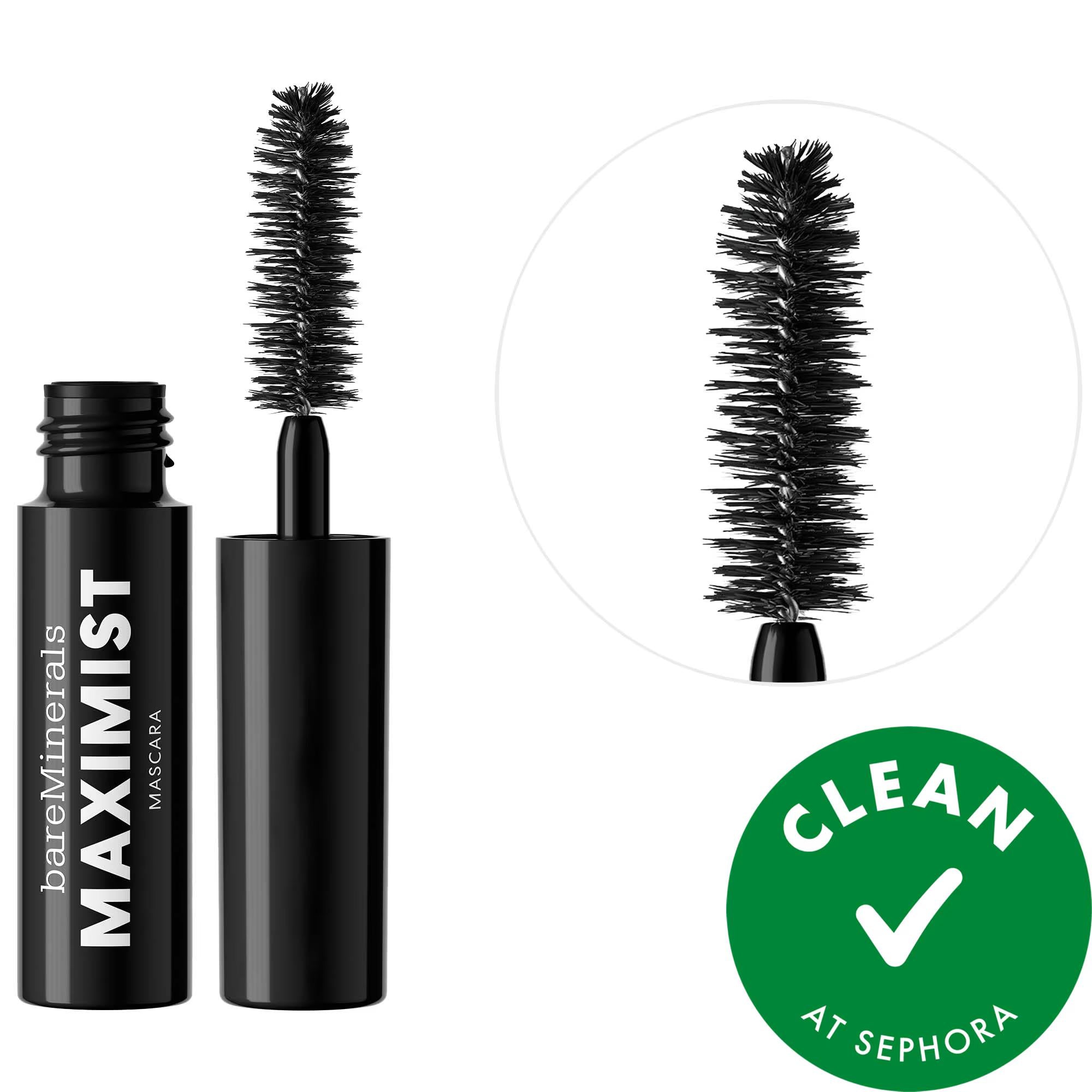 MAXIMIST Volumizing Mascara - Vegan, Water-Resistant Formula with Orange Peel Fibers for Fuller Lashes