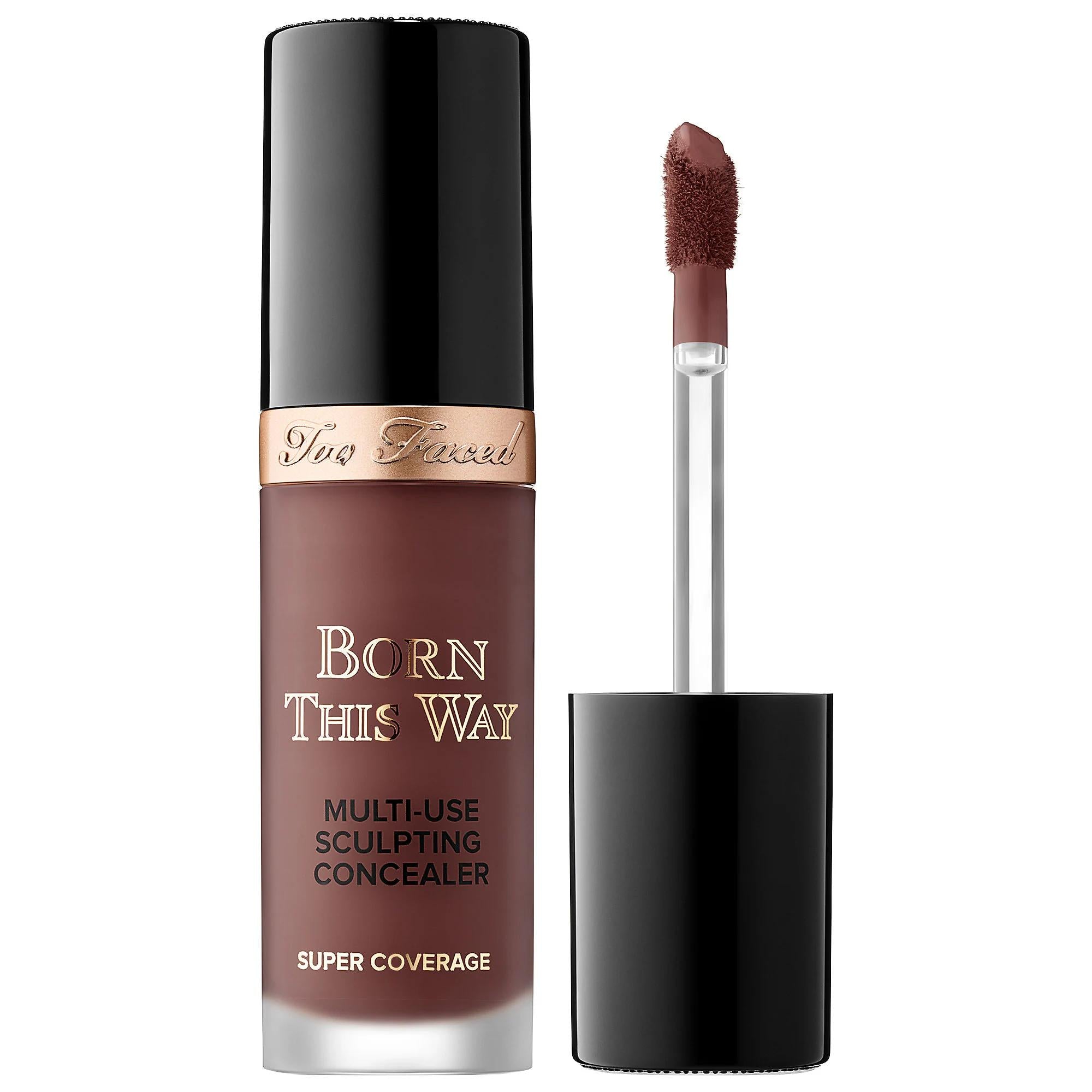 Too Faced Born This Way Super Coverage Multi-Use Concealer - Full Coverage, Hydrating, Vegan & Cruelty-Free