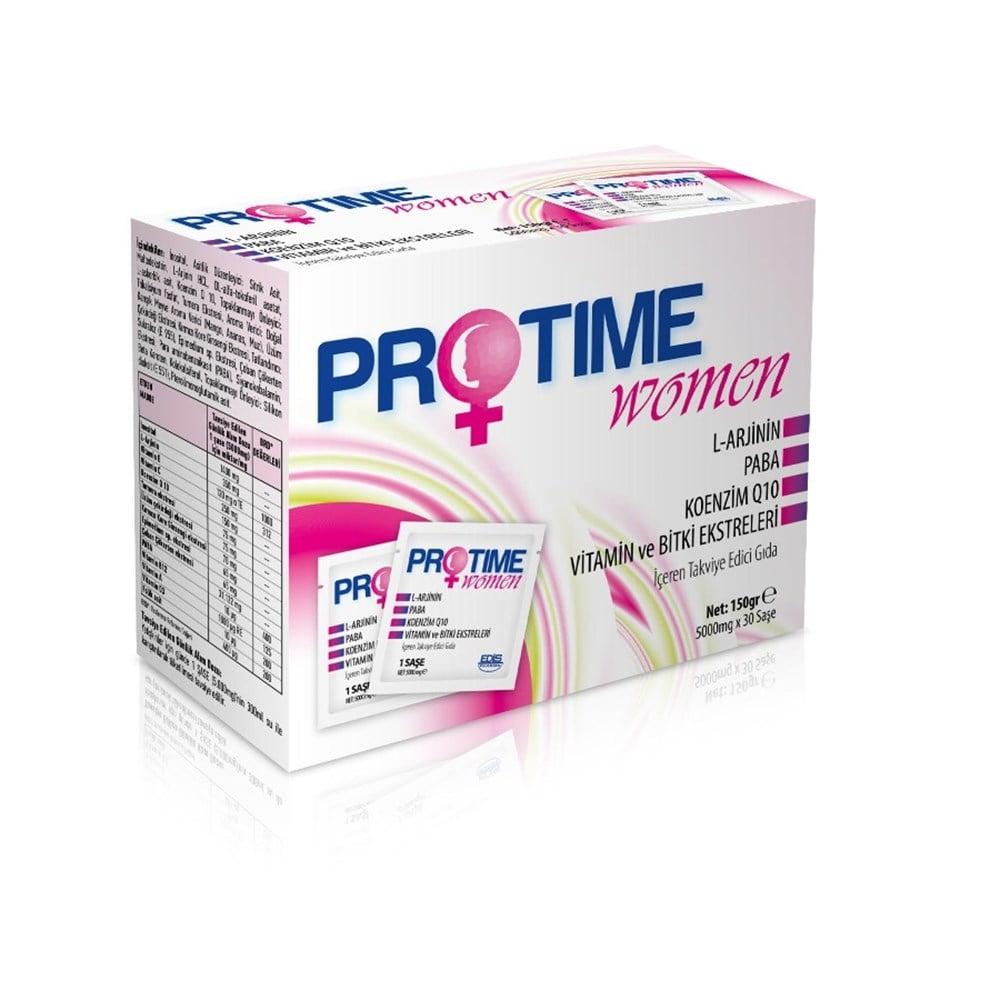 Protime Women Dietary Supplement Powder - Antioxidant Support with L-Arginine, PABA, Coenzyme Q10 for Women's Health