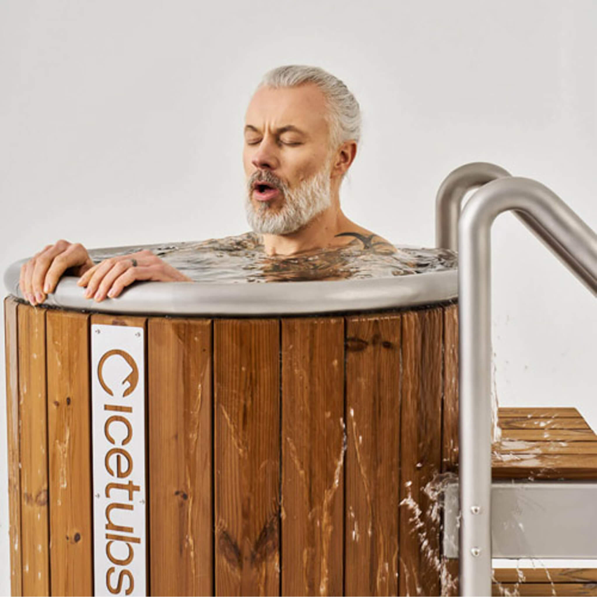 Icetubs IceBarrel Thermowood And Fiberglass Cold Plunge Immersion Tub (SAK68129) – SAKSBY WHOLESALE, view 5