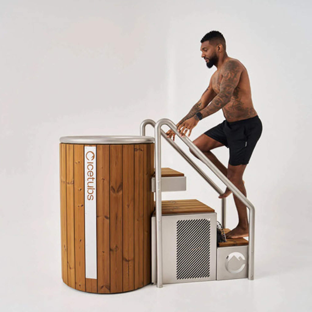 Icetubs IceBarrel Thermowood And Fiberglass Cold Plunge Immersion Tub (SAK68129) – SAKSBY WHOLESALE, view 6