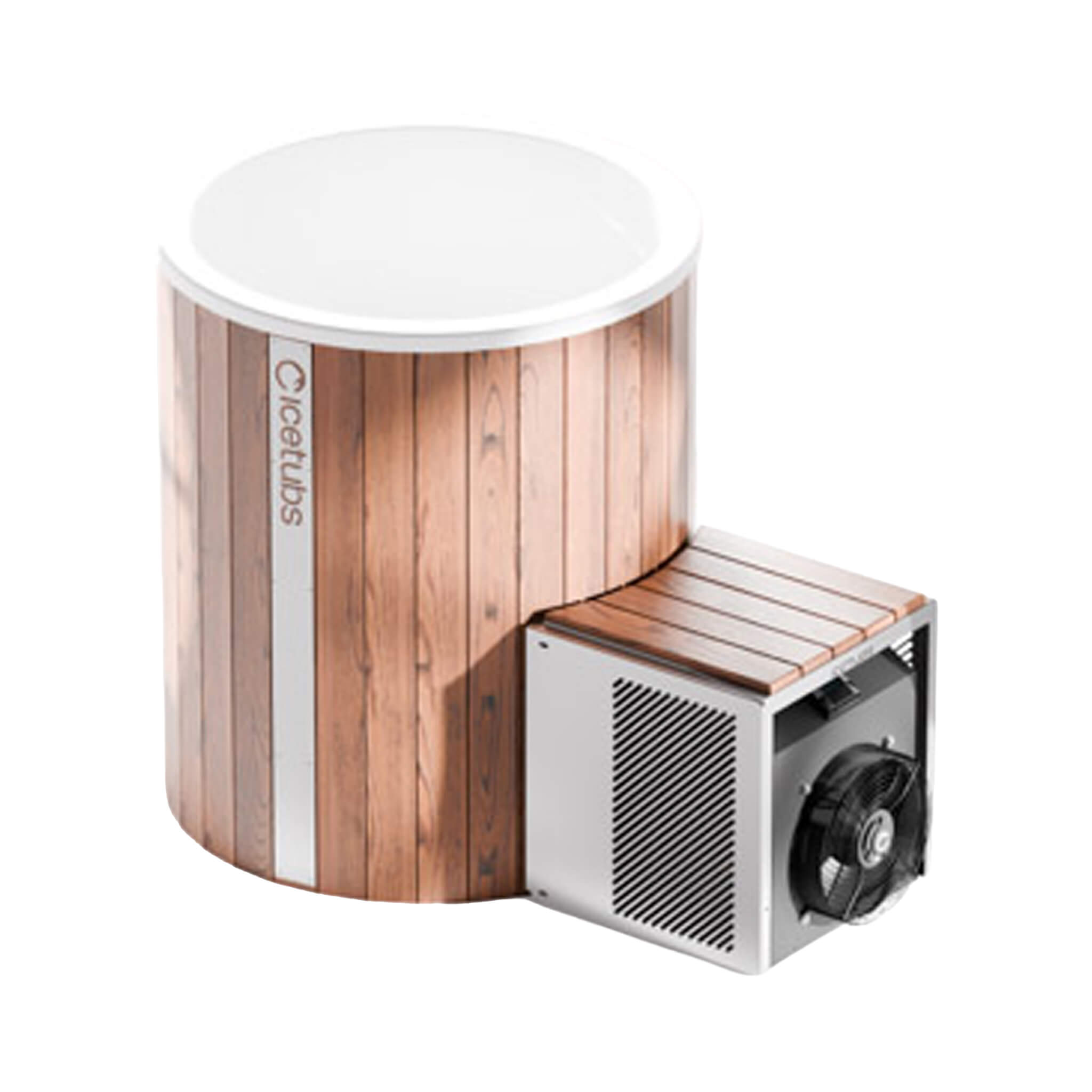 Icetubs IceBarrel XL Thermowood And Fiberglass Cold Plunge Immersion Tub (SAK35418) – SAKSBY WHOLESALE, view 6