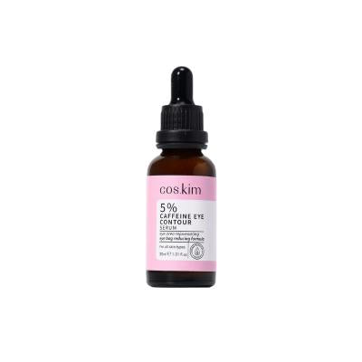 Coskim 5% Caffeine Eye Contour Serum - Anti-Aging, Dark Circle Reduction, Vegan Skincare