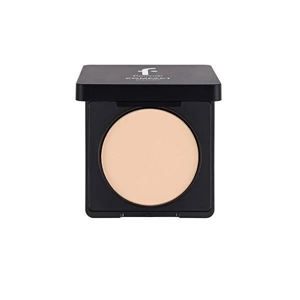 Flormar Compact Powder - High Coverage Matte Finish Makeup for All Skin Types