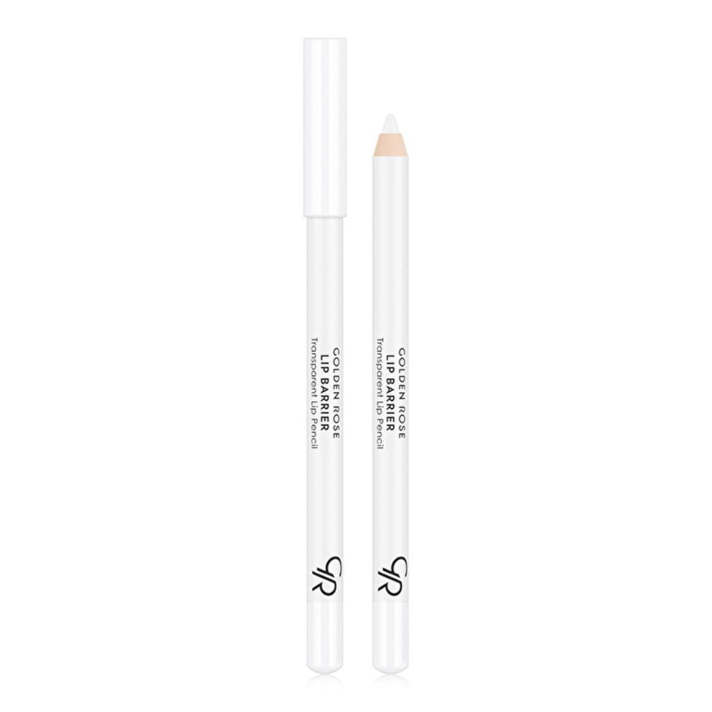 Golden Rose Transparent Lip Barrier Lip Pencil - Long-Lasting Lip Makeup Essentials with Vitamin E