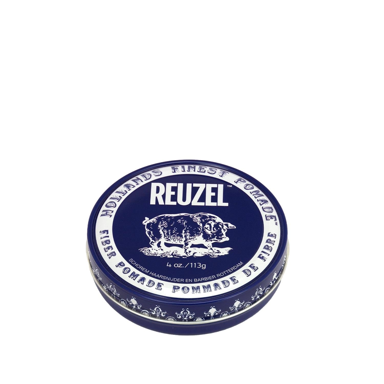 Reuzel Fiber Pomade 113g - Strong Hold Hair Styling for Textured Looks