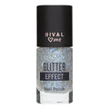 Rival Loves Me Nail Polish No:03 Glam Effect Fairytale - 9ml Glitter Polish for Nail Art & Design