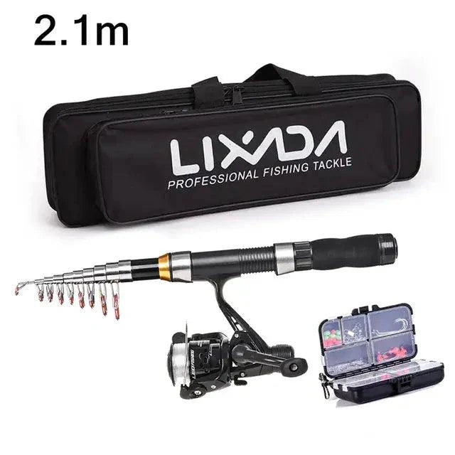 Portable Fishing Pro Rod Kit - Premium Gear for Anglers