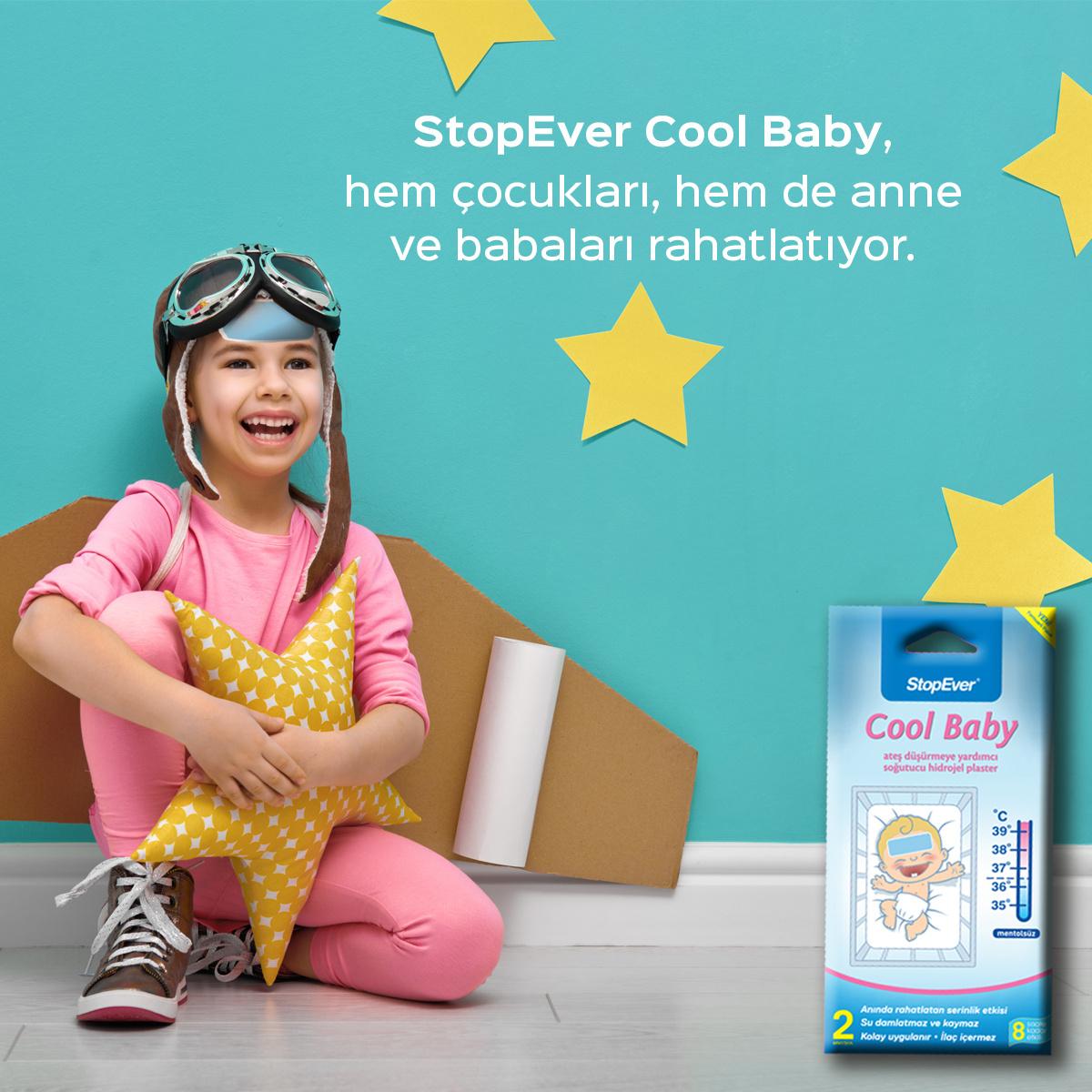 StopEver Cool Baby Hydrogel Patch - Cooling Comfort