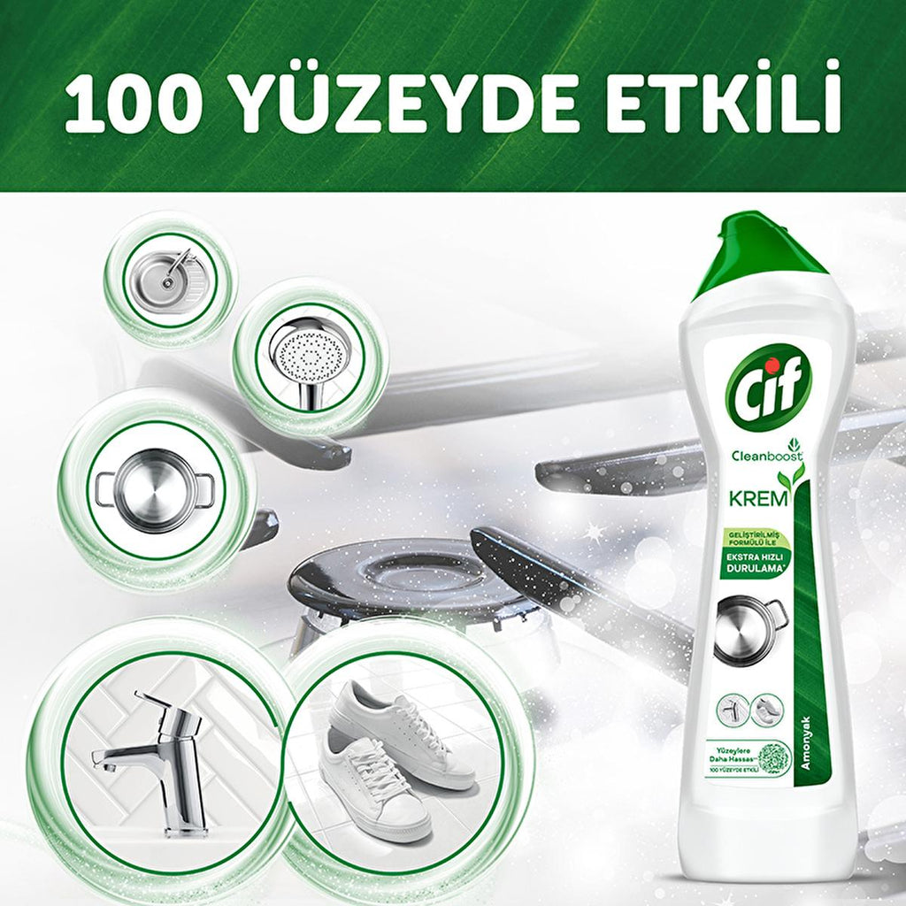 Cif Cream Cleaner Ammonia: The Ultimate Multi-Surface Household Cleaner for Fast, Effective Stain Removal