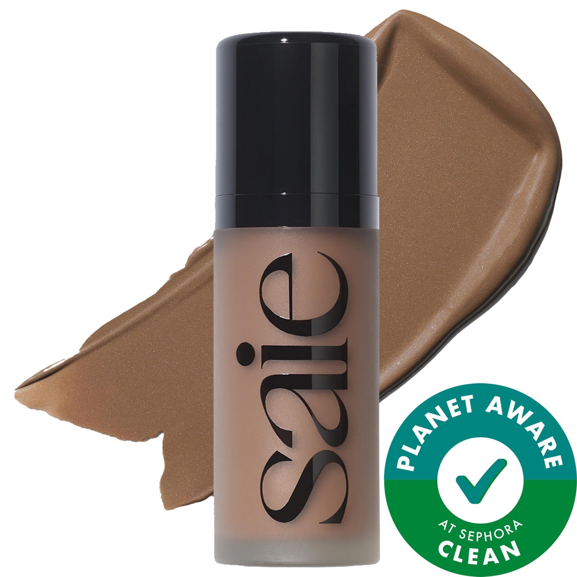 Dew Bronze Soft-Focus Sculpting Liquid Bronzer - Vegan, Gluten-Free, Cruelty-Free Liquid Bronzer for Natural Glow