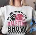 A Blessed Texas Mess Boutique Glitter Superbowl Team Halftime Football Sweatshirt, Funny Game Day Shirt… — main product shot