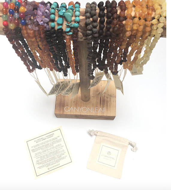 CanyonLeaf Retailer Starter Pack : Jewelry + Display — back view