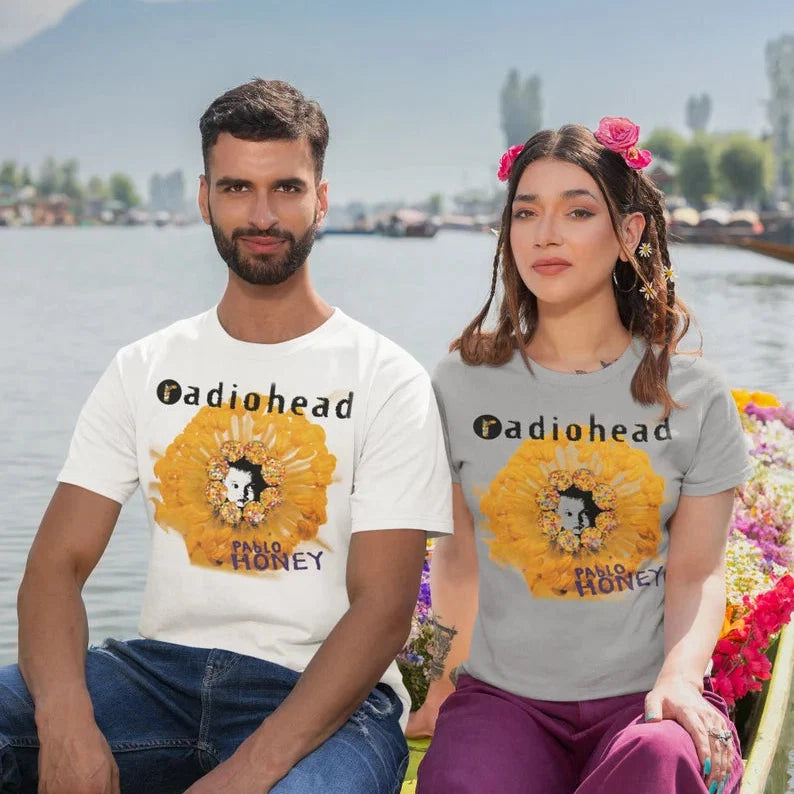 Radiohead "Pablo Honey" Album T-Shirt – Retro 90s Alternative Rock Band Unisex Graphic Tee