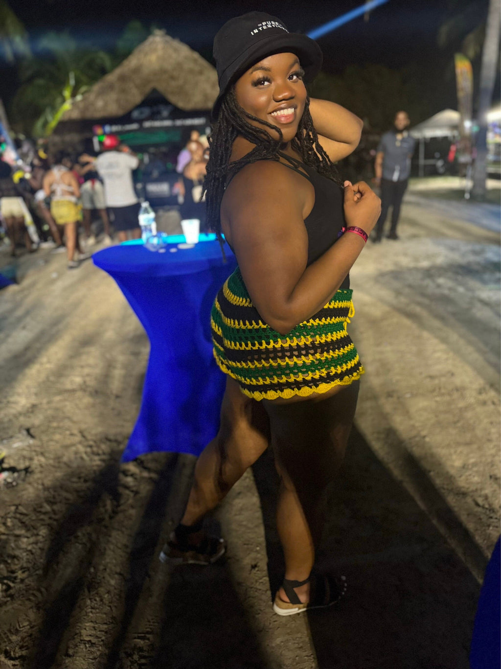 Jamaica Mesh Handmade Crochet Shorts for Vacations and Festivals