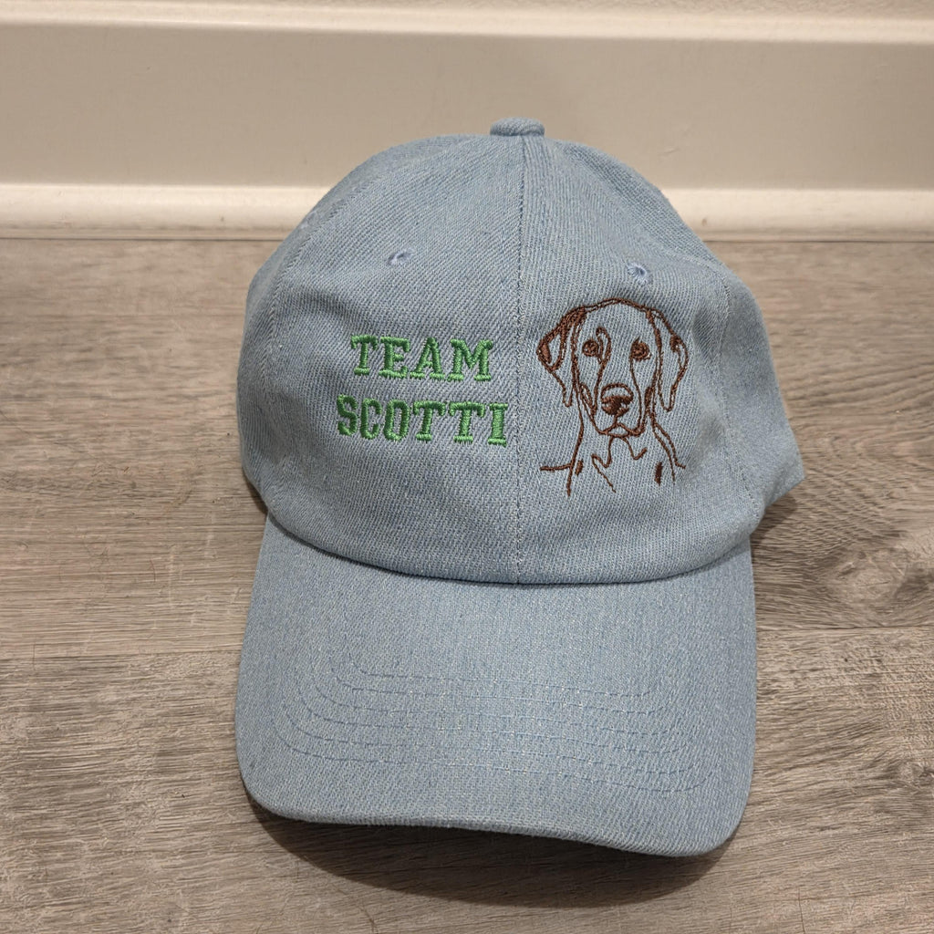 Rewarding Rover LLC Rewarding Rover LLC Customized Embroidered Hat — fabric or material detail