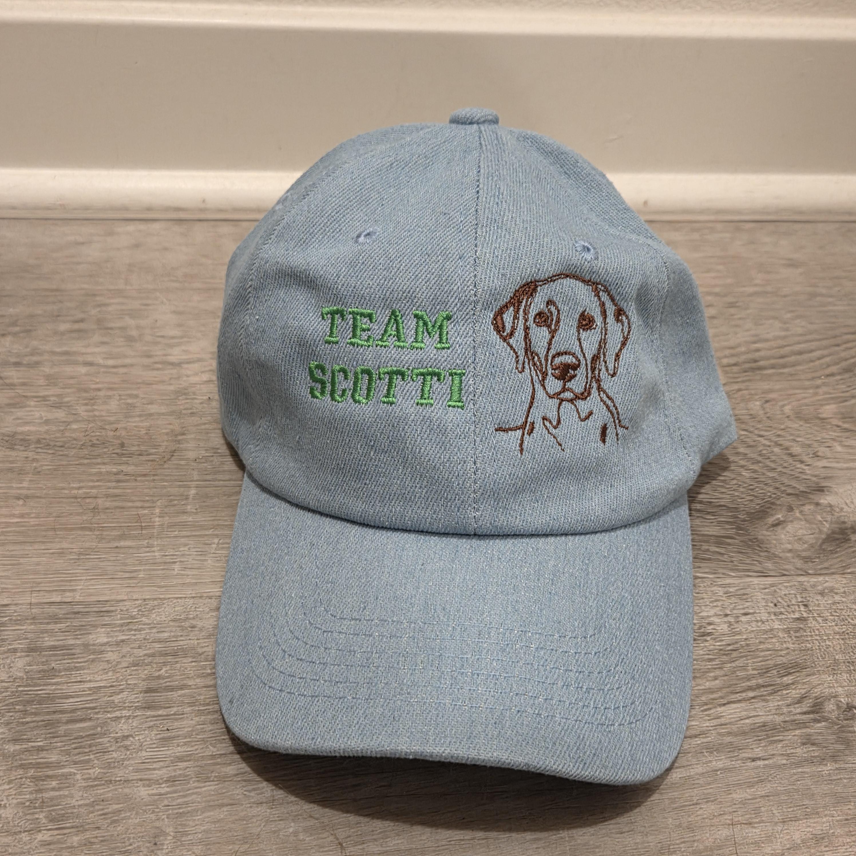 Rewarding Rover LLC Rewarding Rover LLC Customized Embroidered Hat — fabric or material detail