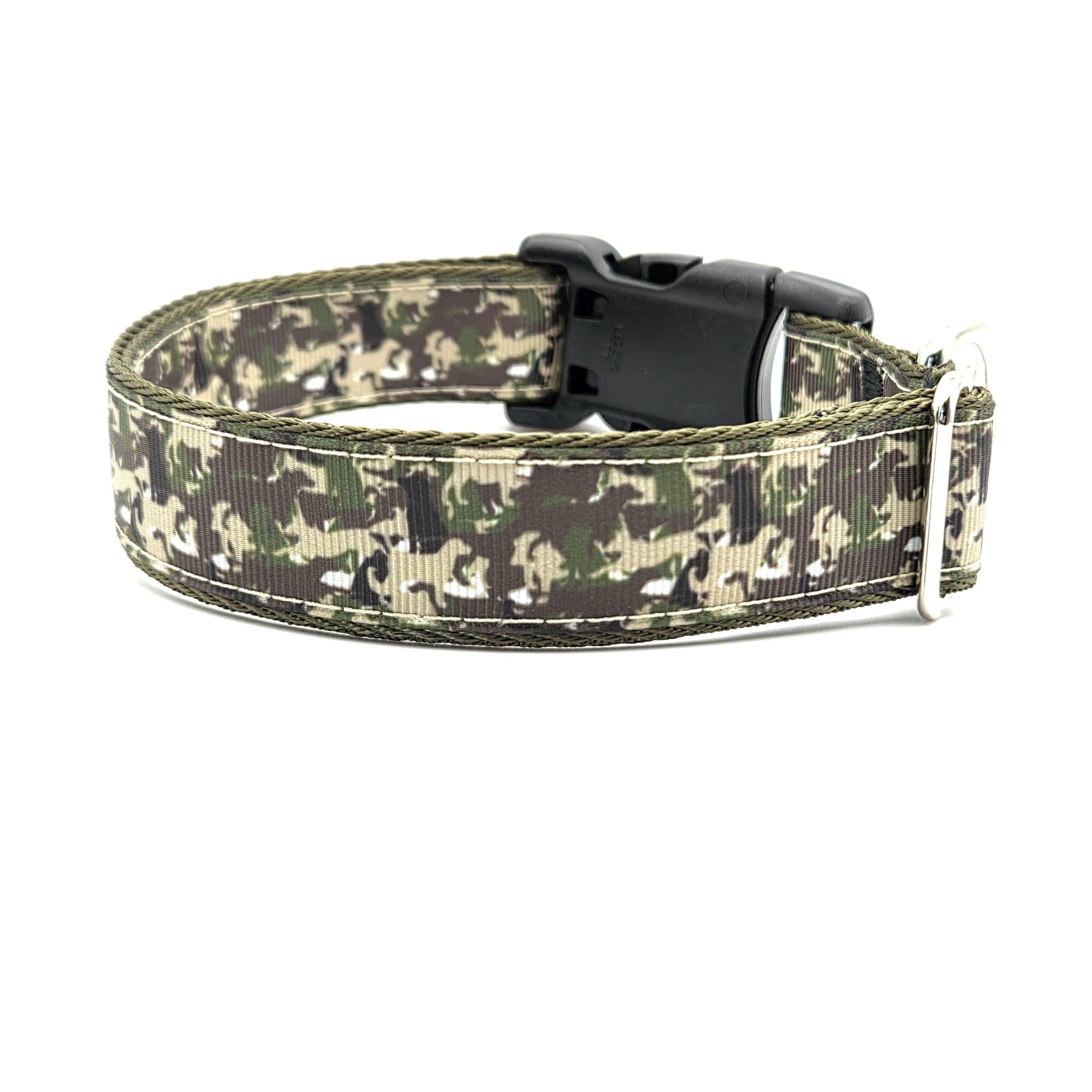 Rewarding Rover LLC Hidden Dog Camo Collar | Hunting Dog Camouflage | Tactical Canine Gear | Adjustable 13.5-21.5 Inches | Rewarding Rover LLC — image 1