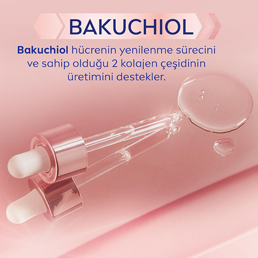 Nivea Cellular Expert Lift Bakuchiol Serum: Natural Retinol Alternative for Anti-Aging, Wrinkle Reduction & Skin Firming - Face, Neck & DŽcolletŽ