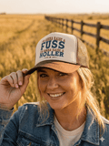 Wild Junkie I'm Gonna Raise A Fuss Trucker Hat — main product shot