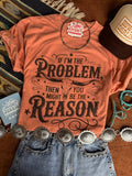 Wild Junkie I'm The Problem Graphic Tee — main product shot
