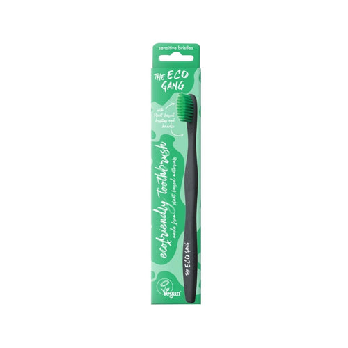 The Eco Gang Vegan Ultra Soft Plant-Based Toothbrush - Eco-Friendly Oral Care for Sensitive Teeth