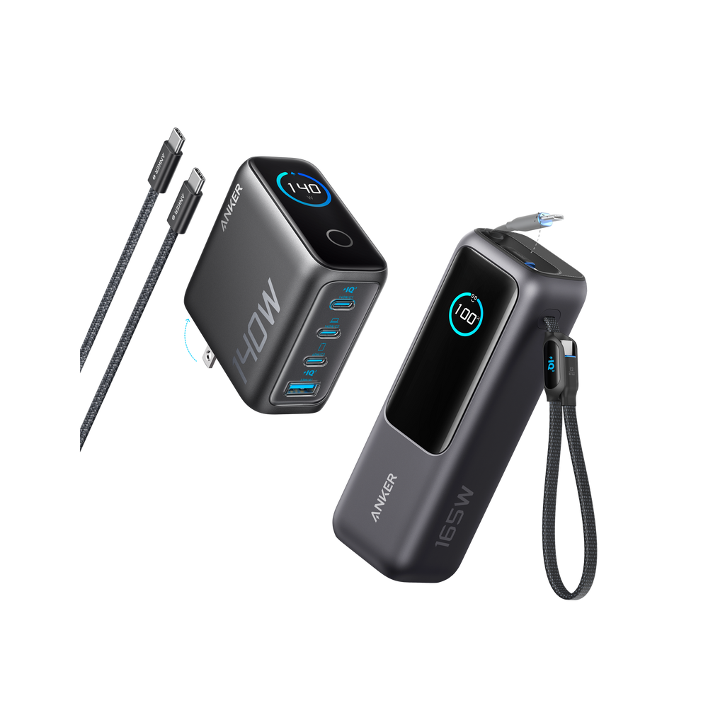 Anker Laptop Power Bank (25K, 165W, Built-In and Retractable Cables), view 8