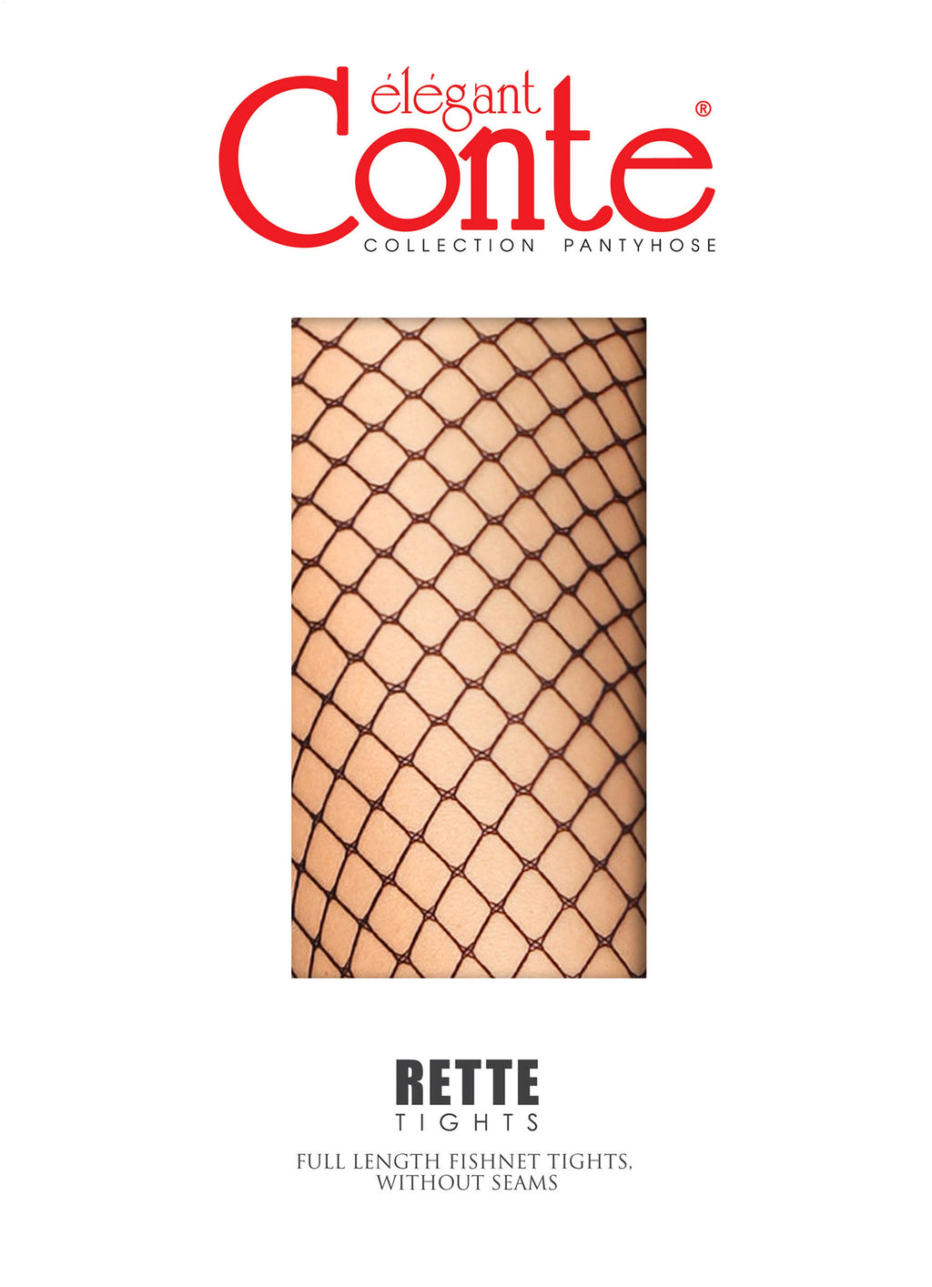 TheRanok.com Fantasy Tights Conte Rette Max - Fishnet — side view