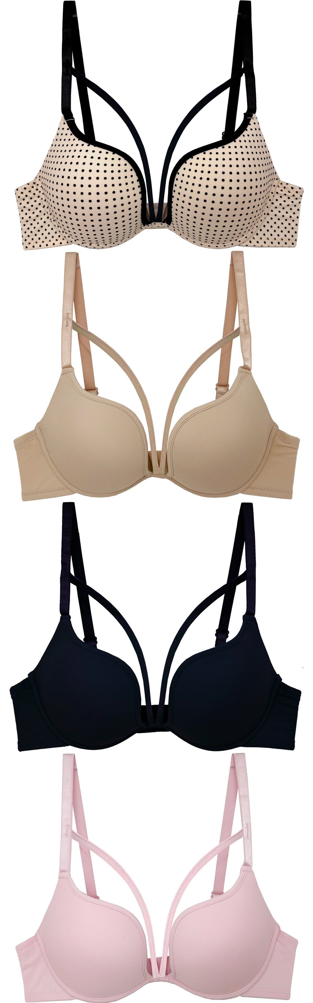 Pretty Little Patriot Pretty Little Patriot Demi Bra -clearance — construction detail