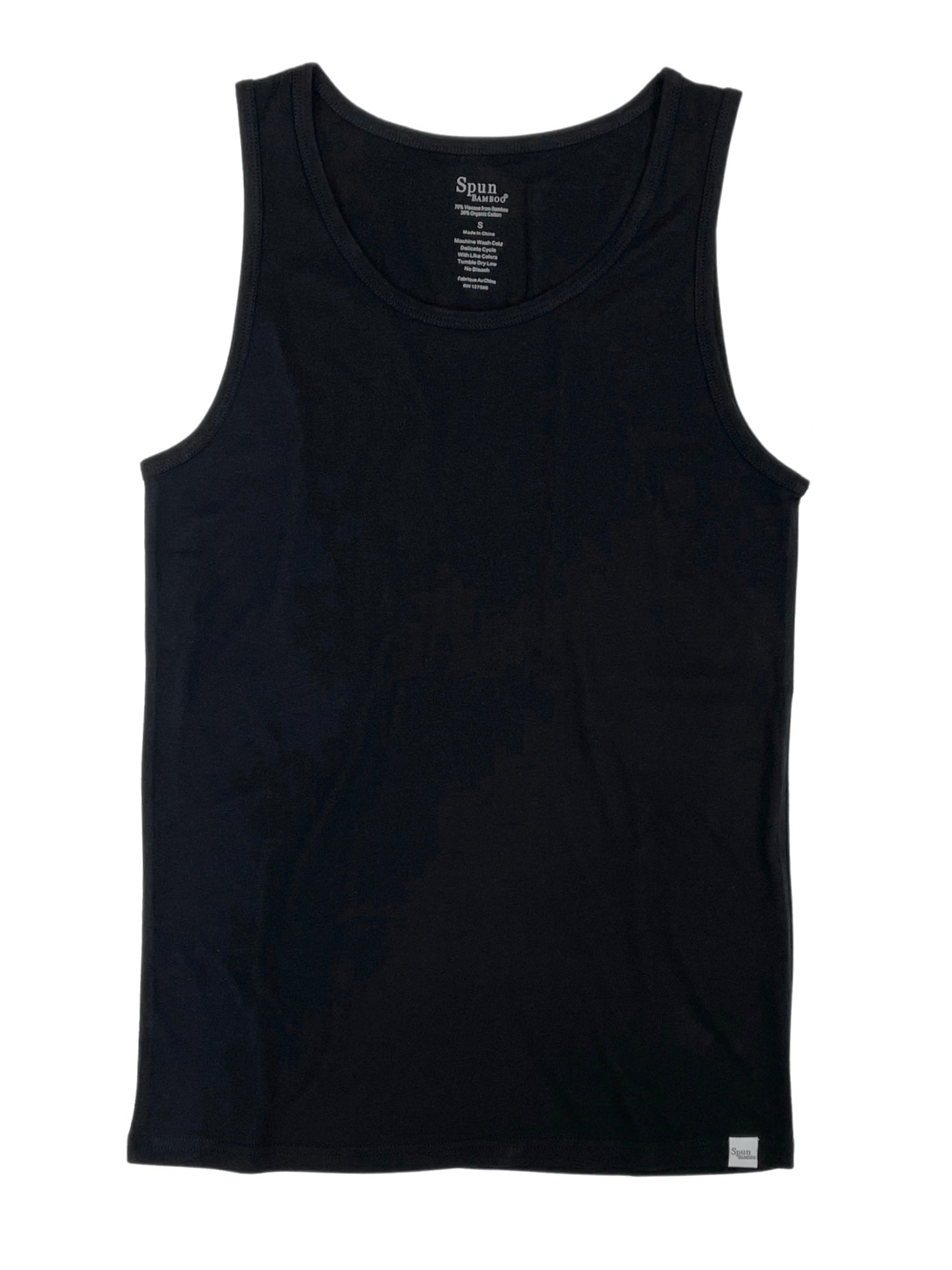 New Men's Bamboo Viscose/Organic Cotton Tank Top — view 2
