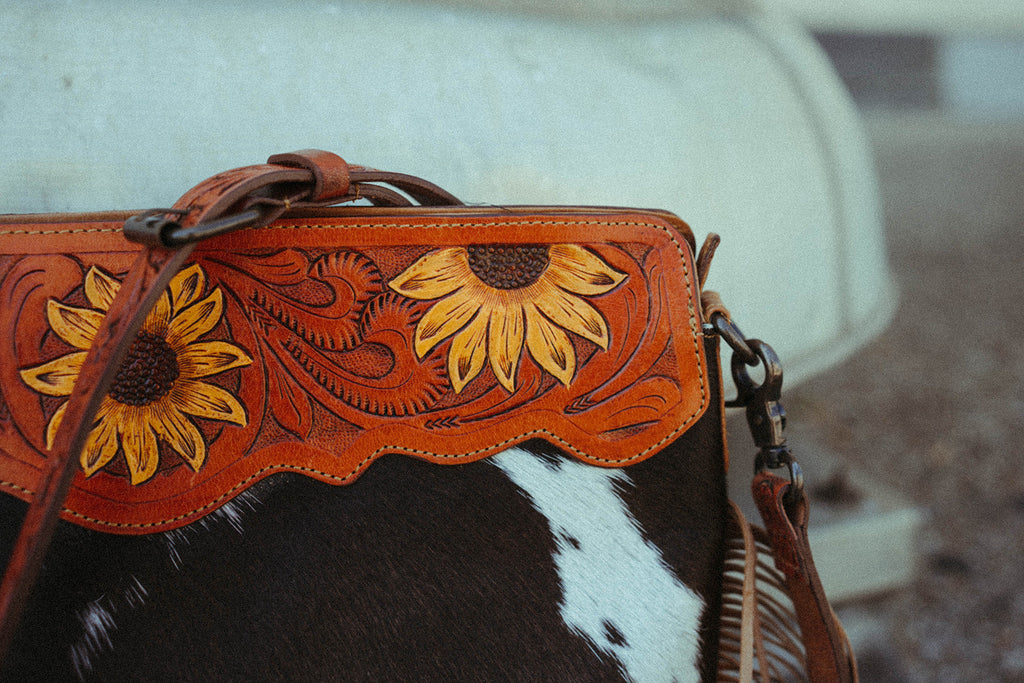 Haute Southern Hyde The Sunflower Tote a Haute Southern Hyde by Beth Marie Exclusive — size reference