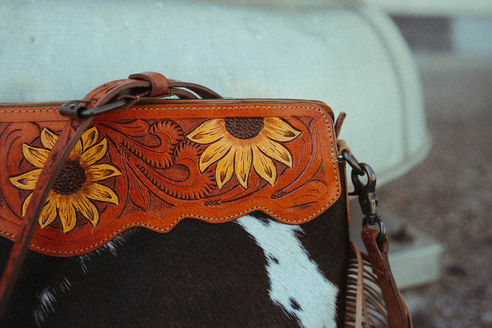Haute Southern Hyde The Sunflower Tote a Haute Southern Hyde by Beth Marie Exclusive — size reference