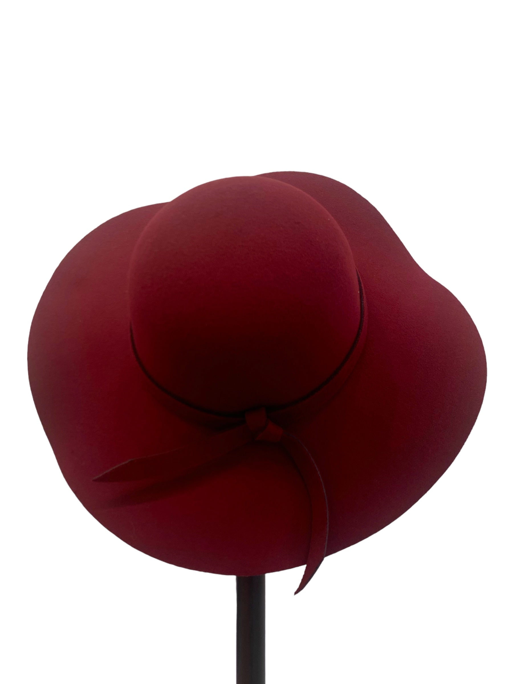 KADOU BOUTIQUE Felt Wide Brim Hat — main product shot
