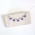 PARKEN JEWELRY PARKEN JEWELRY Tanzanite Quartz Silver Sparkler Necklace — main product shot